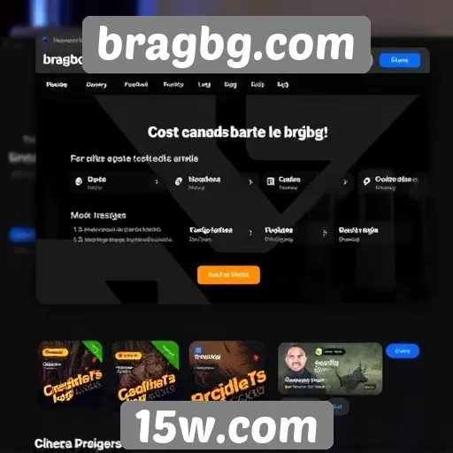 Novas funcionalidades do site bragbg com foco em usuários