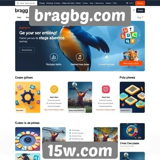 Análise de recursos do site bragbg.com