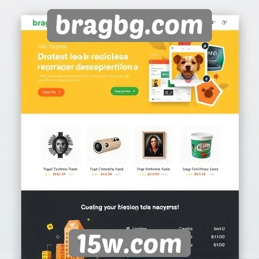 Transformação do design do site Bragbg.com atraindo novos usuários
